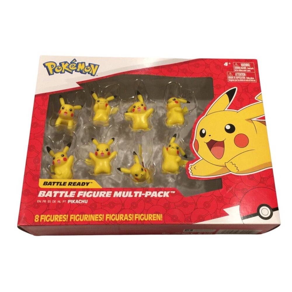 POKEMON Pikachu Battle Figure Multi-Pack 8 Figures